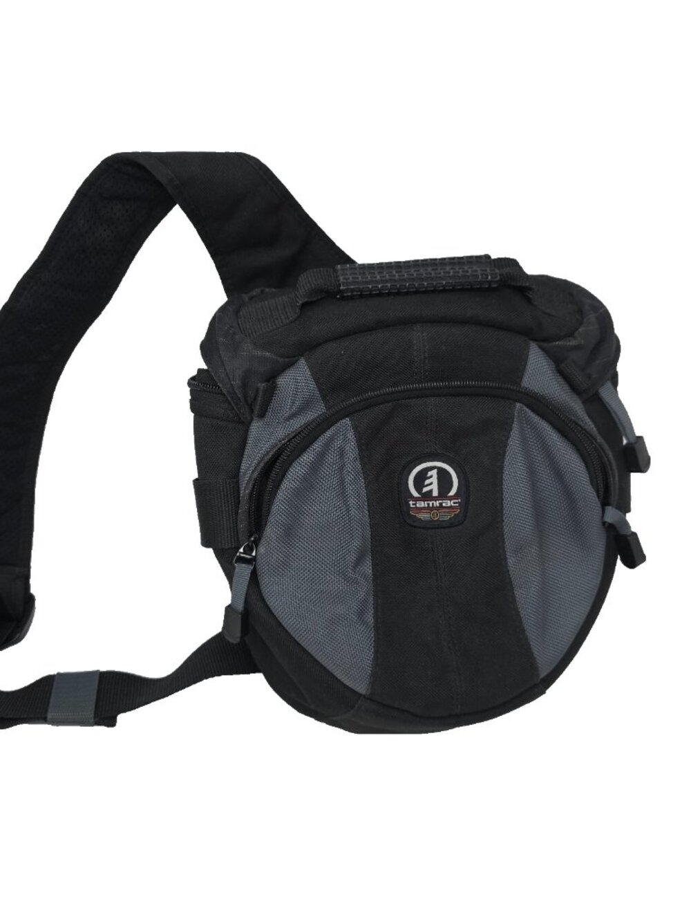 Tamrac Velocity 6X 5766 Crossbody Camera Bag Sling Black Gray Adjustable